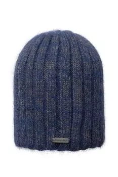 Шапка в рубчик из ангоры Андерсен