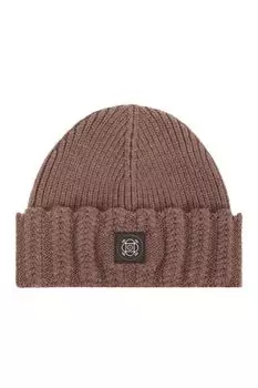 Шапка в рубчик с отворотом CUDGI CLUB