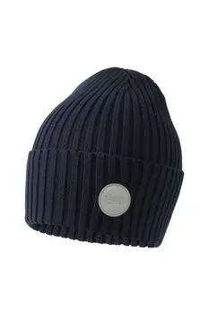 Шапка в рубчик с отворотом Lassie