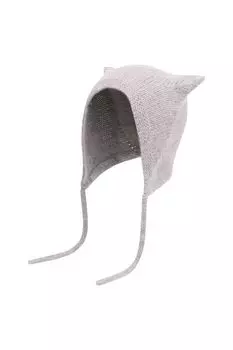 Шапка вязаная на завязках BELUCCI