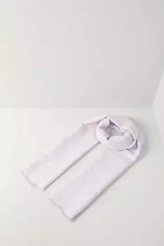 Шарф хлопковый с принтом Fraas