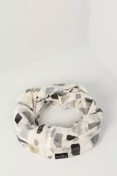 Шарф-хомут с принтом Fraas