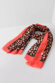 Шарф из хлопка с добавлением шелка Lasessor