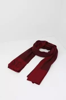 Шарф из смесовой шерсти с логотипом Moschino