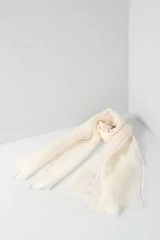 Шарф из вискозы и льна Esprit Casual