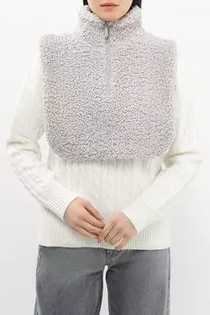 Шарф-манишка на молнии меховой Urban Tiger