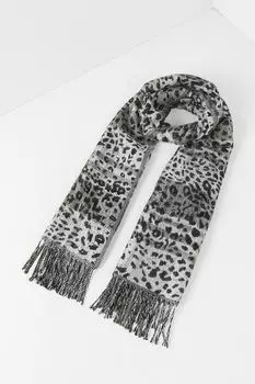 Шарф с анималистичным принтом Apart