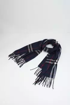 Шарф с добавлением шерсти в клетку MARCO DI RADI