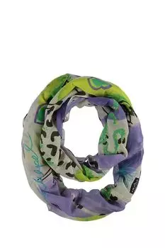 Шарф с принтом Fraas