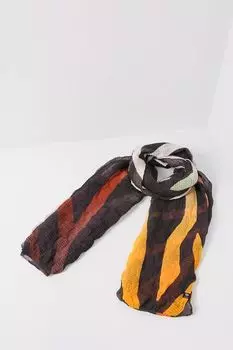 Шарф с принтом Fraas