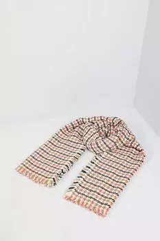 Шарф с принтом гусиная лапка Emme Marella