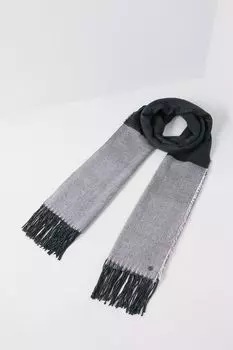 Шарф с принтом и бахромой Fraas