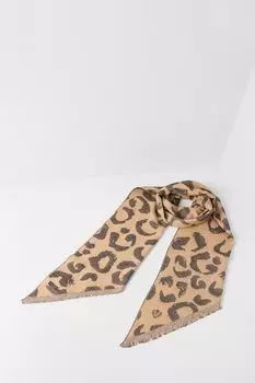 Шарф с принтом и бахромой Fraas