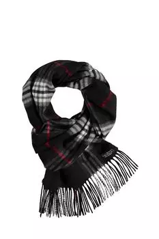 Шарф с принтом и кистями Fraas