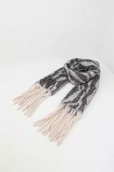 Шарф с принтом и кистями Liu Jo