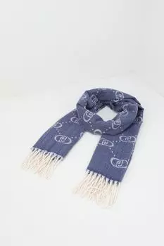 Шарф с принтом и кистями Liu Jo