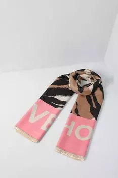 Шарф с принтом из вискозы Taifun