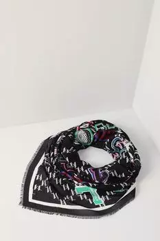 Шарф с принтом Karl Lagerfeld