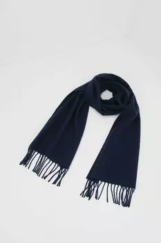 Шарф шерстяной с бахромой BOSS