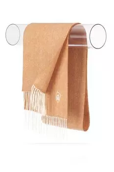 Шарф шерстяной с кистями MICHEL KATANA