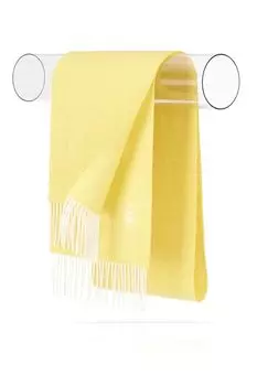 Шарф шерстяной с кистями MICHEL KATANA