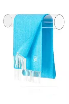 Шарф шерстяной с кистями MICHEL KATANA