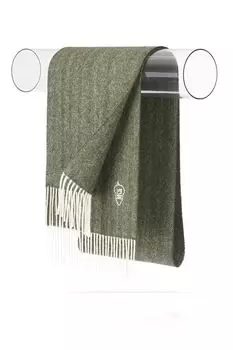 Шарф шерстяной с кистями MICHEL KATANA