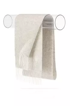 Шарф шерстяной с кистями MICHEL KATANA