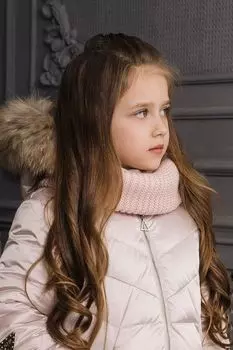 Шарф-снуд вязаный G'n'K