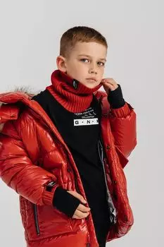 Шарф-снуд вязаный G'n'K