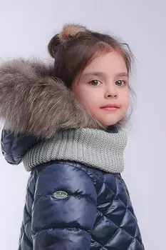 Шарф-снуд вязаный G'n'K