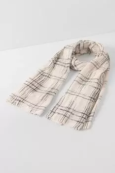 Шарф в клетку 100x180 см A + MORE