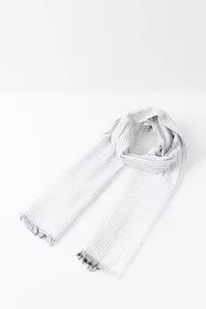 Шарф в полоску с бахромой Construe
