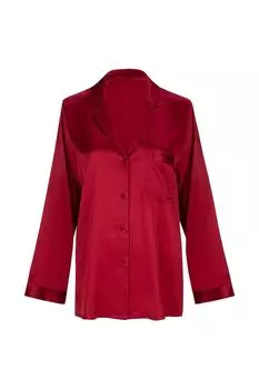 Шелковая пижамная рубашка MARC & ANDRE