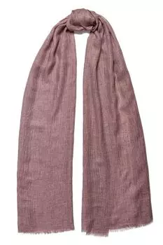 Шелковый платок с бахромой ELEGANZZA