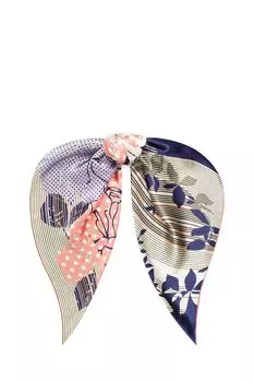 Шелковый платок с принтом ELEGANZZA