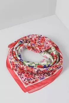 Шелковый платок с принтом Esprit Casual