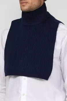 Шерстяная манишка в рубчик D.Molina