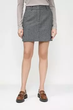 Шерстяная мини юбка Marc O'Polo