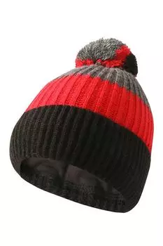 Шерстяная шапка с помпоном Panda&Elephant