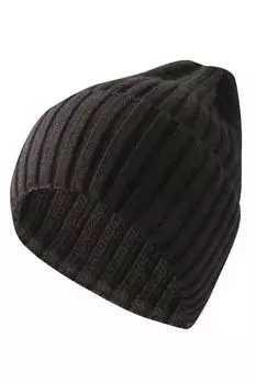 Шерстяная шапка в рубчик Panda&Elephant