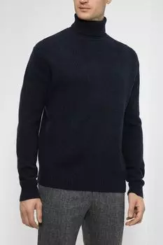 Шерстяная водолазка с фактурным рисунком MARCO DI RADI