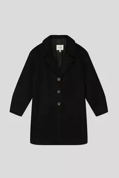 Шерстяное пальто однобортное PEPE JEANS