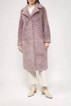 Шерстяное пальто с отложным воротником Auranna