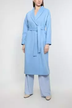 Шерстяное пальто с поясом BELUCCI