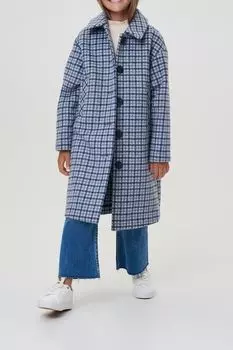 Шерстяное пальто в клетку Choupette