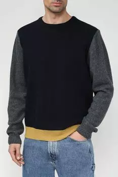 Шерстяной джемпер контрастными деталями Casual Friday