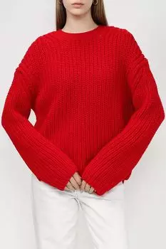 Шерстяной джемпер крупной вязки Marc O'Polo