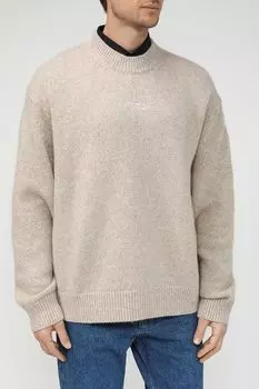 Шерстяной джемпер оверсайз HUGO