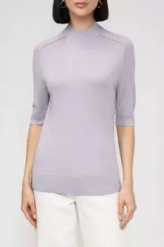 Шерстяной джемпер с коротким рукавом Calvin Klein